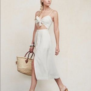 Reformation Riley Dress in Coastal